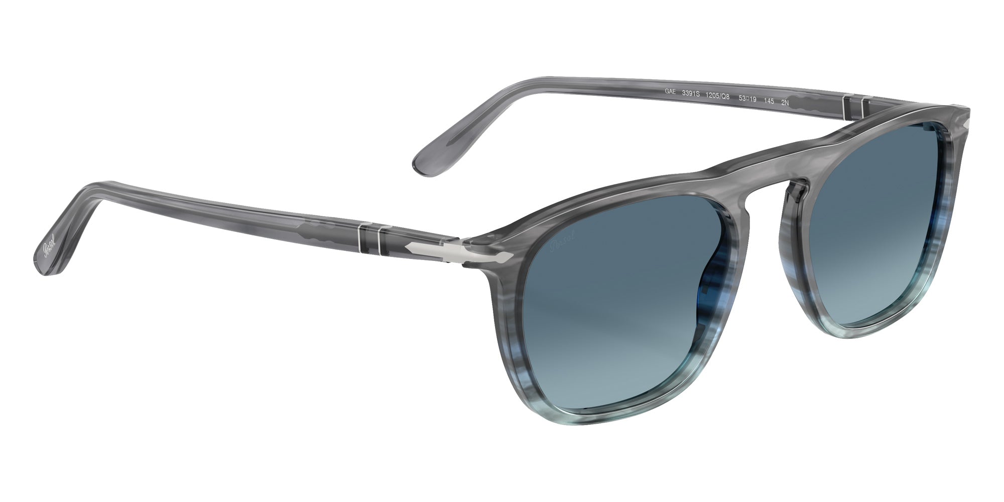 Persol PO3391S - Gae 1205Q8 53 - Striped Gray Gradient Blue #id:po3391s1205q8_s:104120