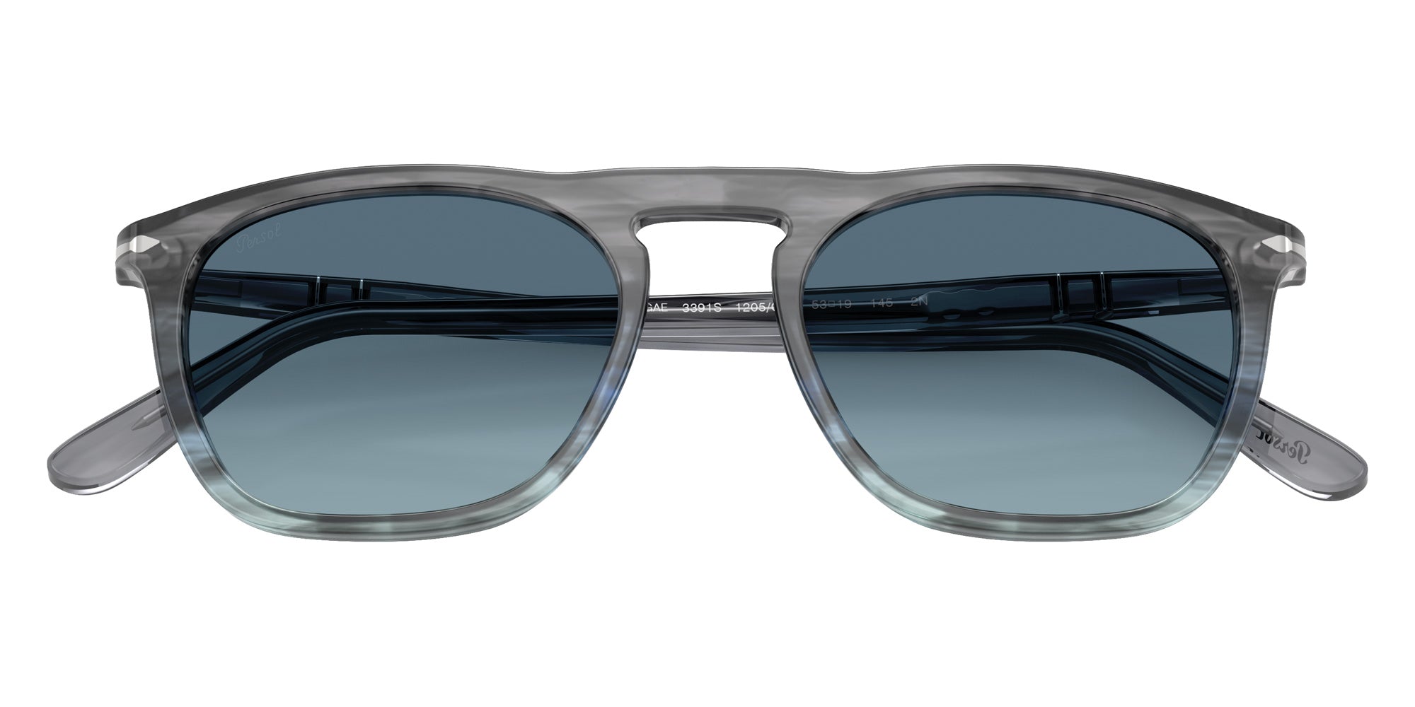 Persol PO3391S - Gae 1205Q8 53 - Striped Gray Gradient Blue #id:po3391s1205q8_s:104125