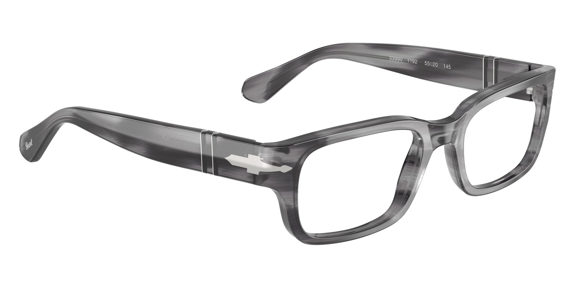 Persol PO3399V 1192 53 - Striped Gray #id:po3399v1192_s:100120