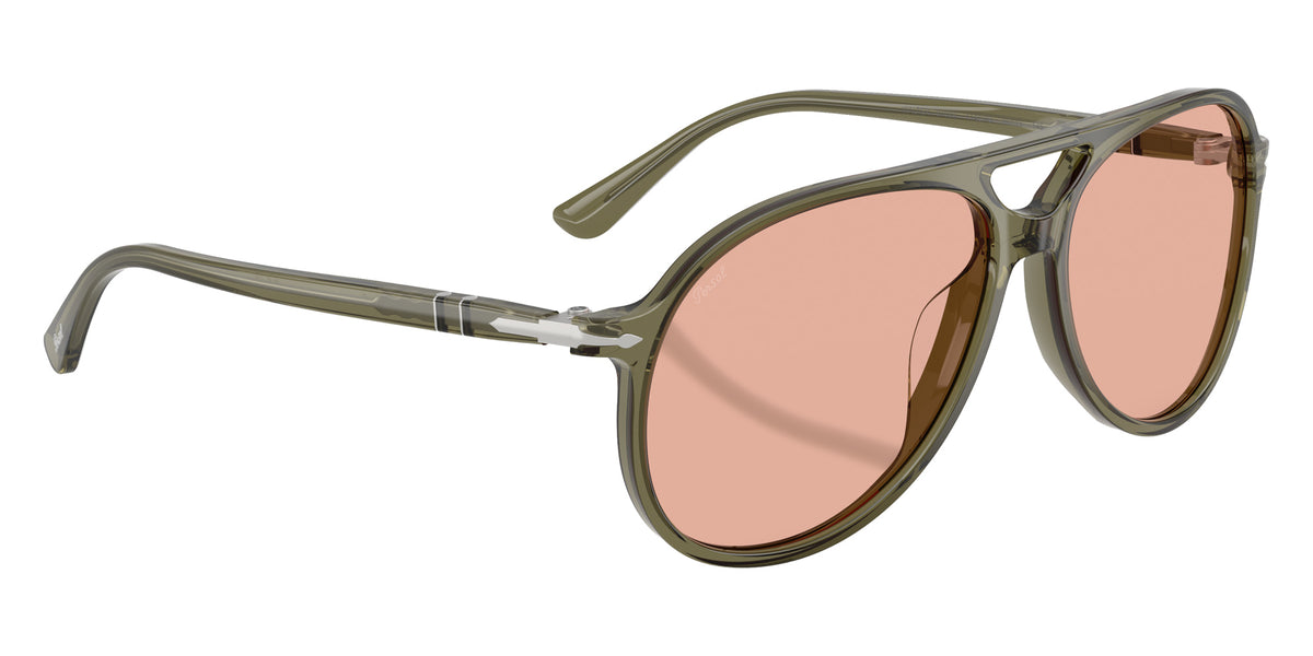 Persol PO3403S - Walter 11424B 60 - Transparent Oliva Green / Peach #id:po3403s11424b_s:100120