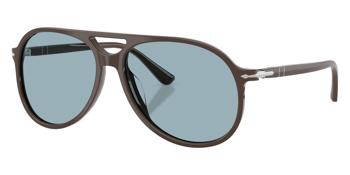 Persol PO3403S - Walter 124762 60 - Solid Brown / Sky Blue #id:po3403s124762_s:102105