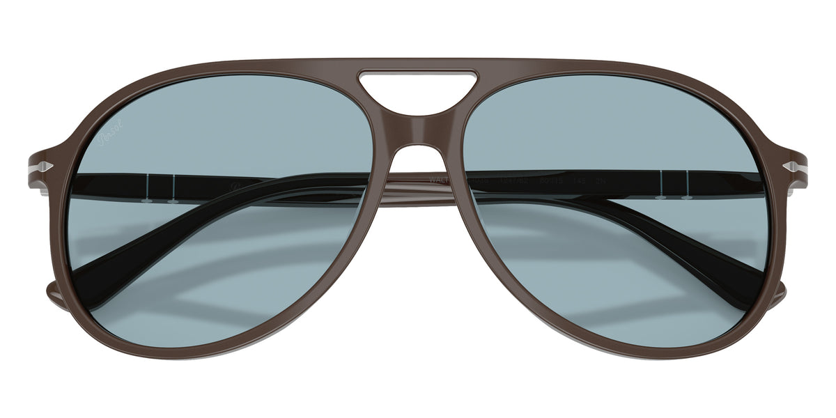 Persol PO3403S - Walter 124762 60 - Solid Brown / Sky Blue #id:po3403s124762_s:102125
