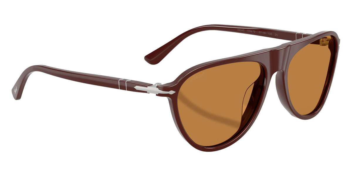 Persol PO3404S 125873 57 - Solid Bordeaux / Coppery Brown #id:po3404s125873_s:106120