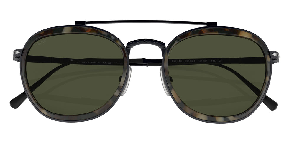 Persol PO5008ST 801531 51 - Black / Green #id:po5008st801531_s:100125