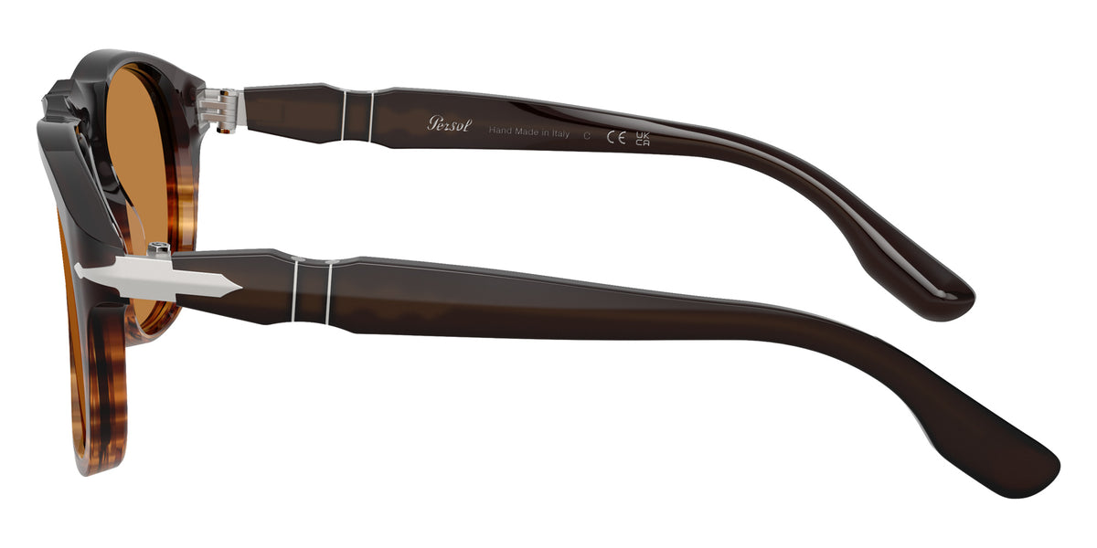 Persol PO8649SM 102653 54 - Brown Striped Amber / Brown #id:po8649sm102653_s:100110