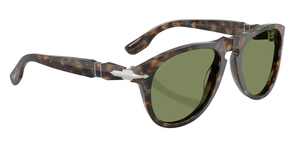 Persol PO8649SM 1248P1 54 - Dark Havana / Light Green Polarized #id:po8649sm1248p1_s:106120
