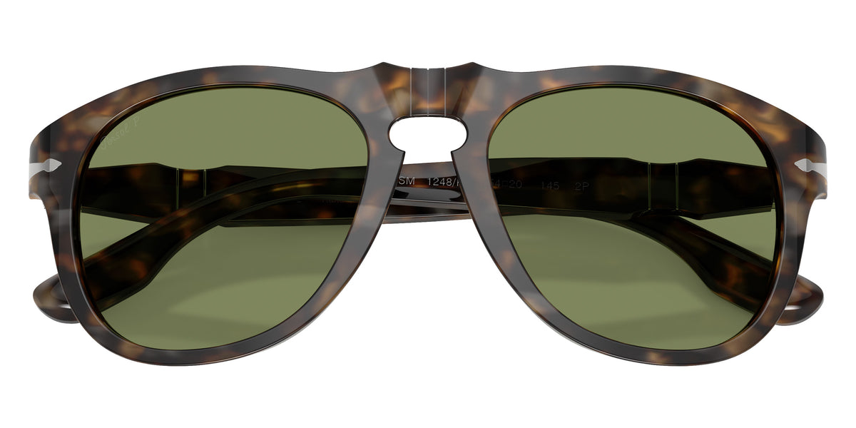 Persol PO8649SM 1248P1 54 - Dark Havana / Light Green Polarized #id:po8649sm1248p1_s:106125