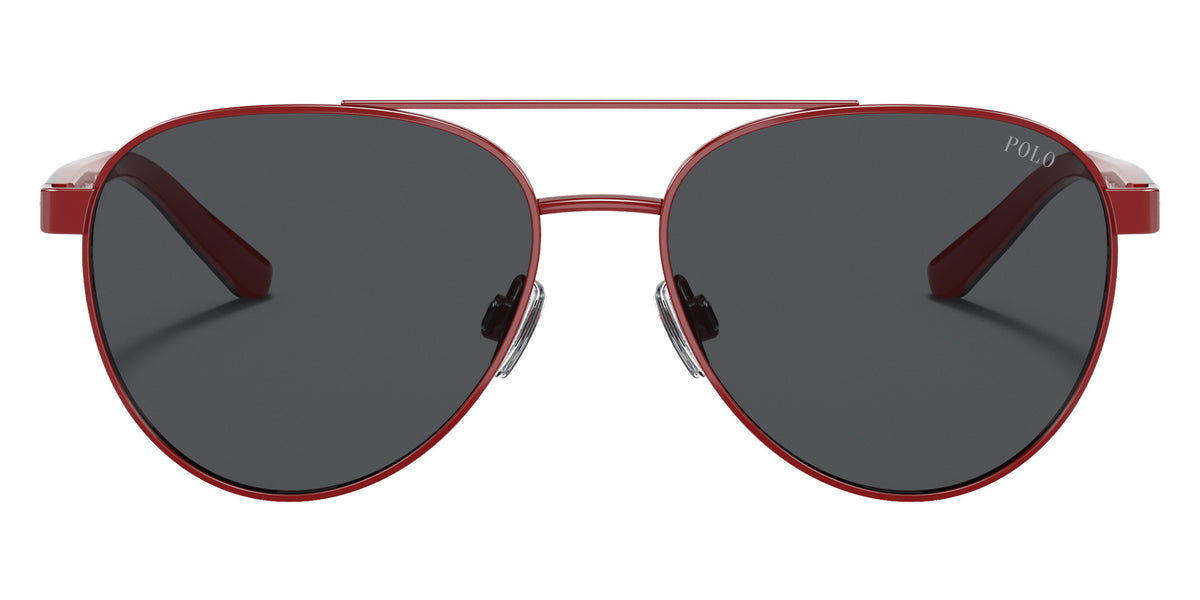 POLO RALPH LAUREN PP9001 900687 51 - Shiny Red / Dark Gray #id:pp9001900687_s:100100