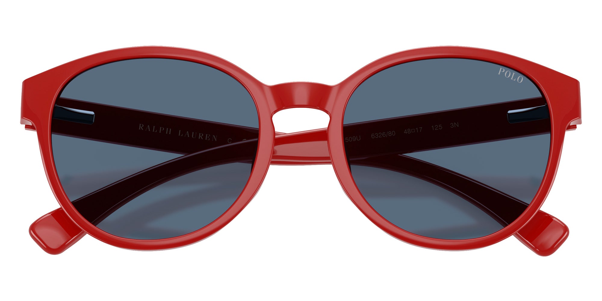 POLO RALPH LAUREN PP9509U 632680 48 - Shiny Red / Dark Blue #id:pp9509u632680_s:100120