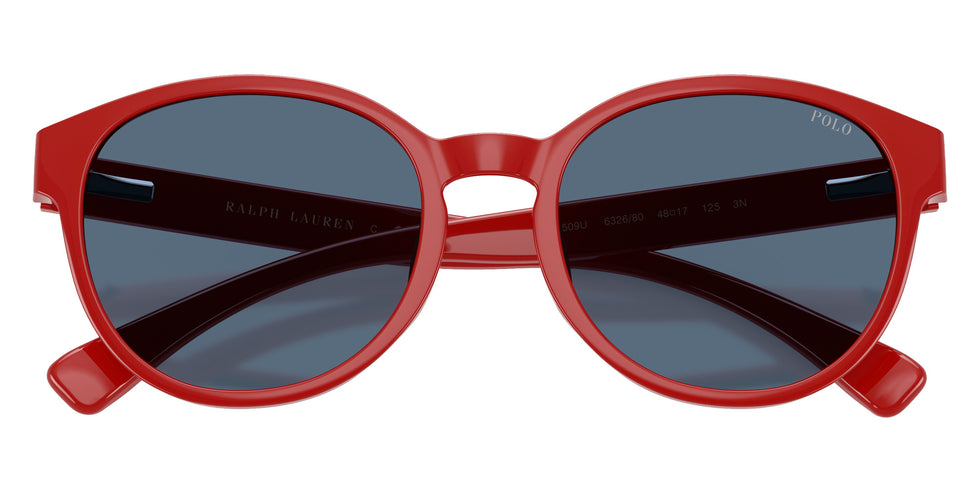 POLO RALPH LAUREN PP9509U 632680 48 - Shiny Red / Dark Blue #id:pp9509u632680_s:100120