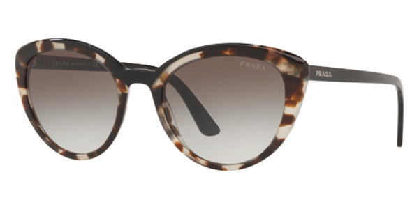Prada PR 02VS Catwalk 3980A7 54 - Opal Spotted Brown/Black / Gray Gradient #id:pr02vs3980a7_s:100100