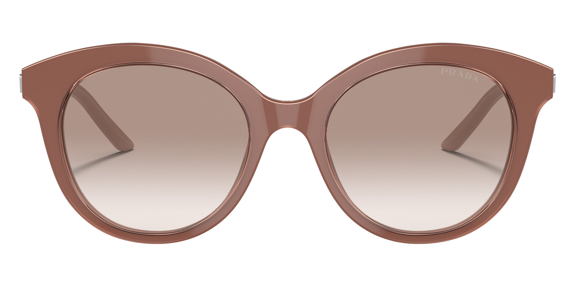 Prada PR 02YS 01Y1L0 51 - Alabaster/Crystal / Clear Gradient Brown #id:pr02ys01y1l0_s:100100