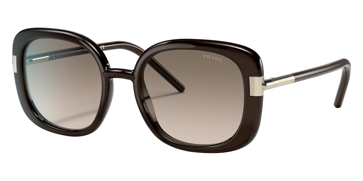 Prada PR 04WS 05M3D0 53 - Crystal Dark Brown / Brown Gradient Gray #id:pr04ws05m3d0_s:100105