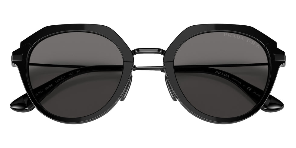 Prada PR 05YS 1AB5Z1 50 - Black / Polarized Dark Gray #id:pr05ys1ab5z1_s:102120