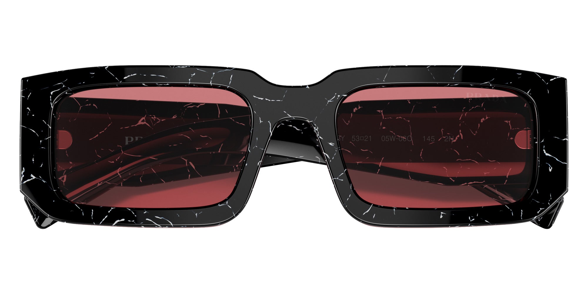Prada PR 06YS 05W06O 53 - Abstract Black/White / Red #id:pr06ys05w06o_s:100120