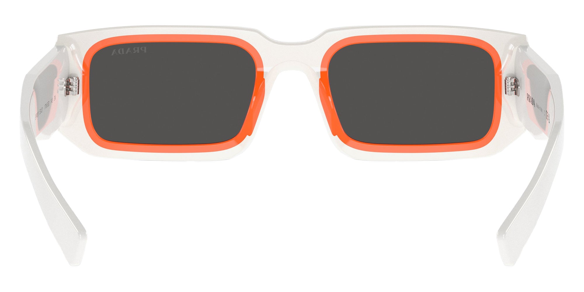 Prada PR 06YS 17M5S0 53 - Talc/Orange / Dark Gray #id:pr06ys17m5s0_s:100115