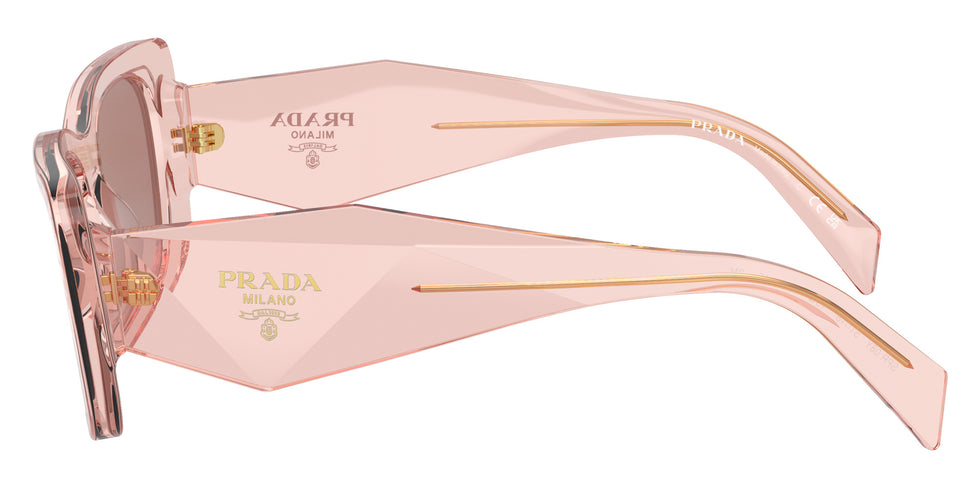 Prada PR 08YS 19Q10D 51 - Transparent Peach / Light Brown #id:pr08ys19q10d_s:102110