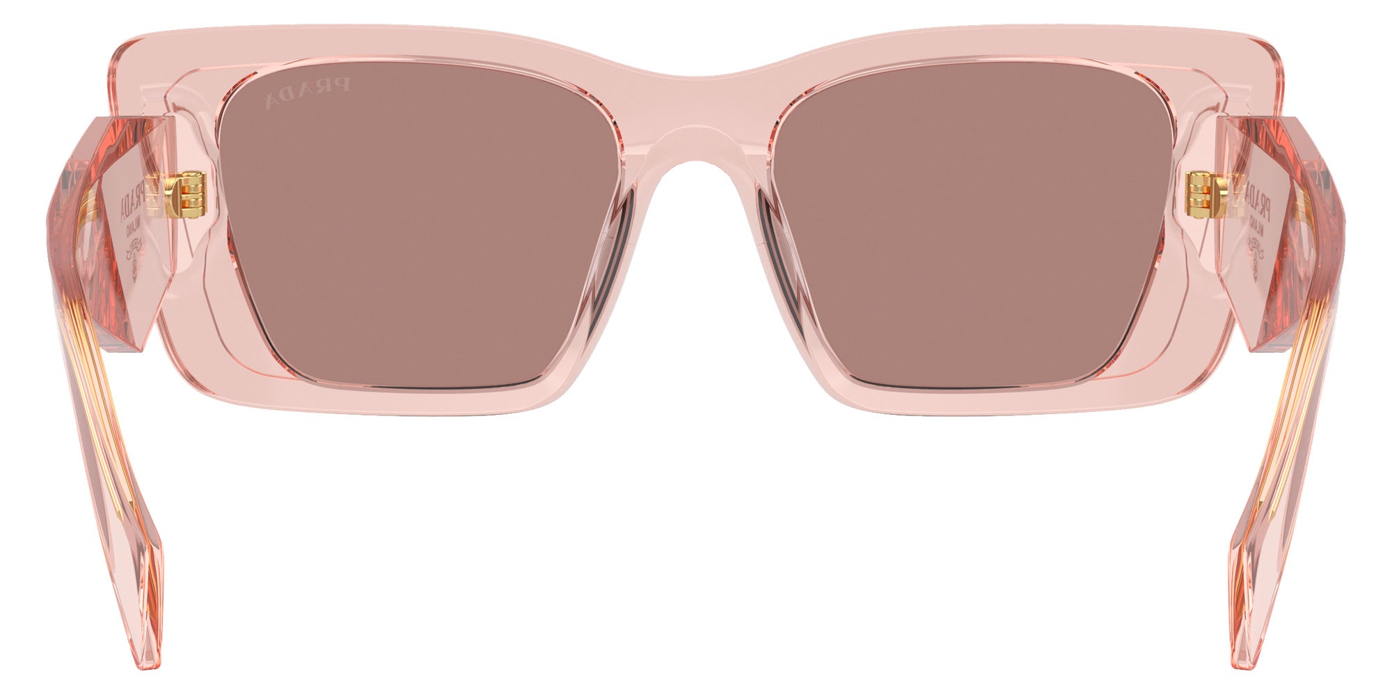 Prada PR 08YS 19Q10D 51 - Transparent Peach / Light Brown #id:pr08ys19q10d_s:102115
