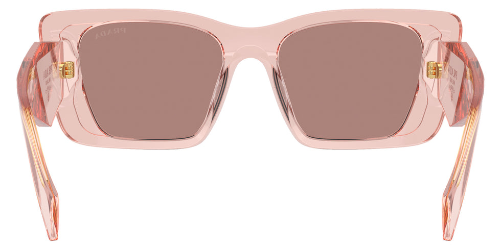 Prada PR 08YS 19Q10D 51 - Transparent Peach / Light Brown #id:pr08ys19q10d_s:102115