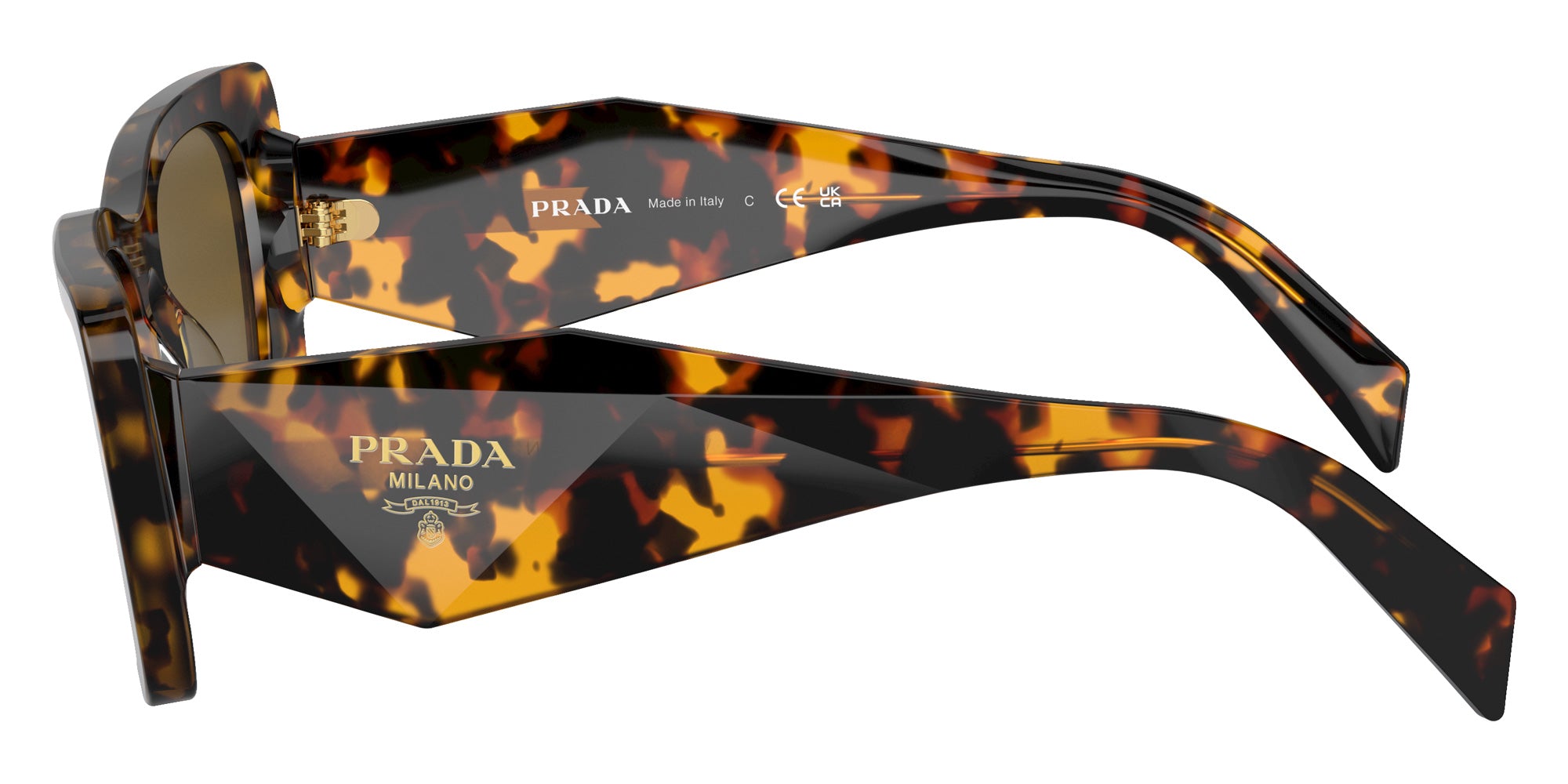 Prada PR 08YS VAU01T 51 - Honey Tortoise / Dark Brown #id:pr08ysvau01t_s:104110