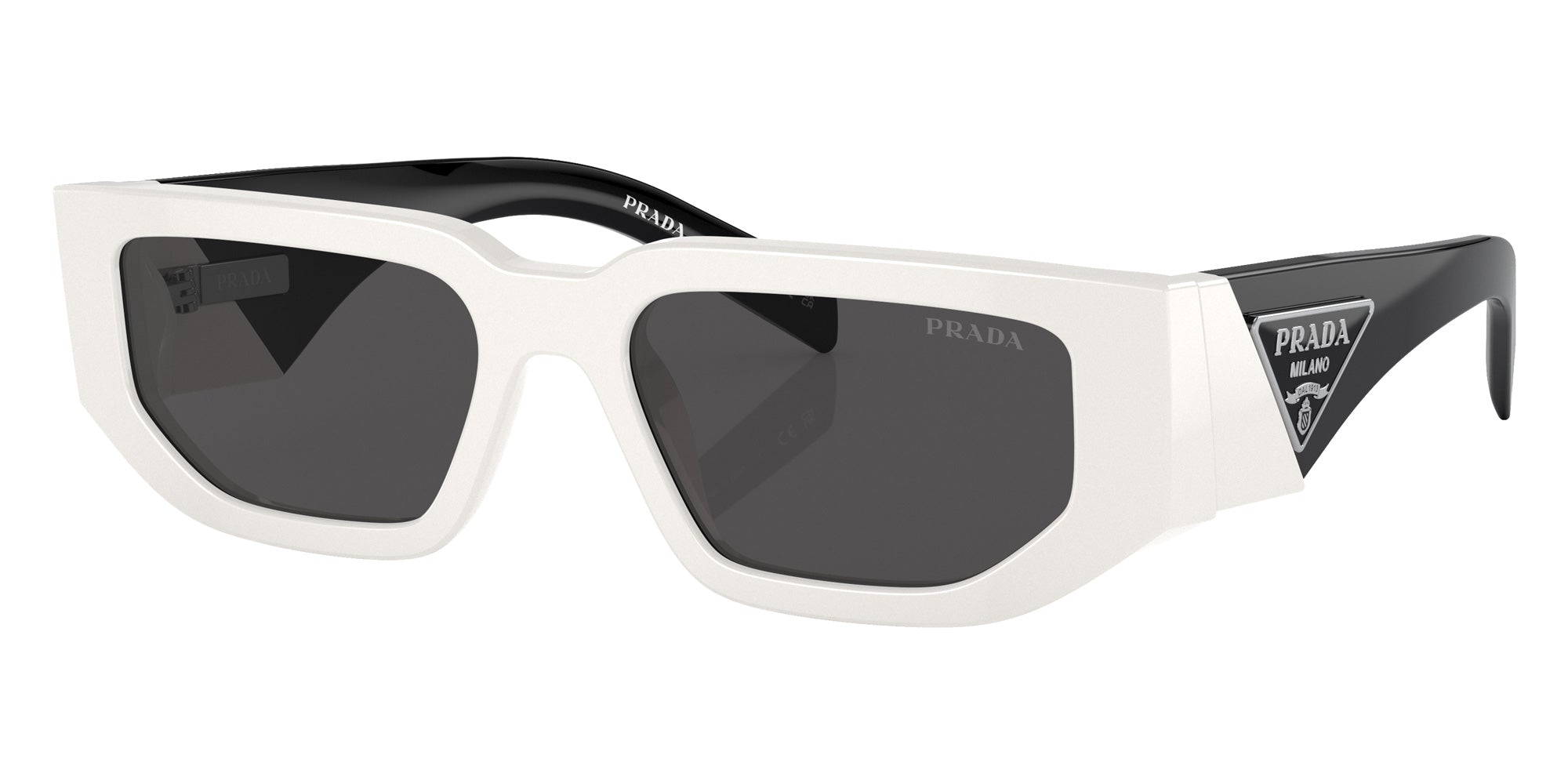 Prada PR 09ZS 1425S0 54 - Talc / Dark Gray #id:pr09zs1425s0_s:100105