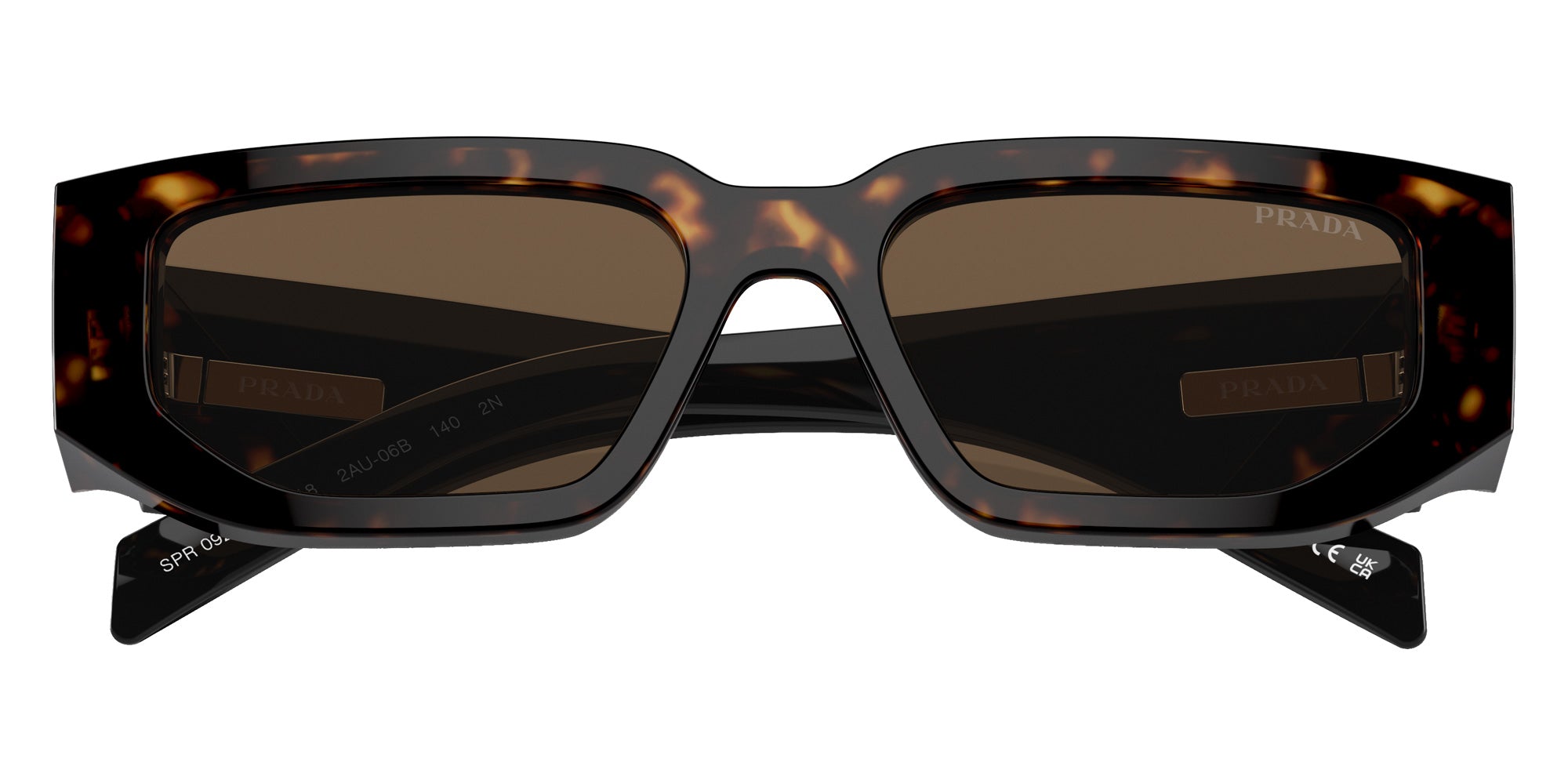 Prada PR 09ZSF 2AU06B 55 - Tortoise / Dark Brown #id:pr09zsf2au06b_s:104120