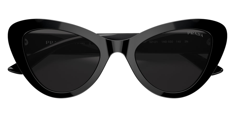 Prada PR 13YS 1AB5S0 52 - Black / Dark Gray #id:pr13ys1ab5s0_s:100120