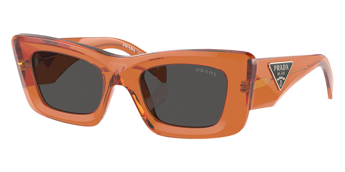 Prada PR 13ZS 10N5S0 50 - Crystal Orange / Dark Gray #id:pr13zs10n5s0_s:100105