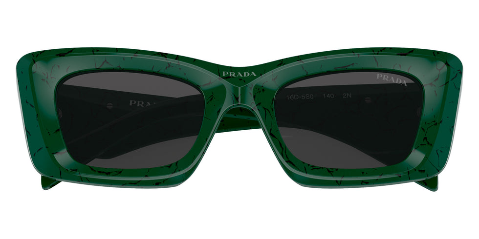 Prada PR 13ZS 16D5S0 50 - Green Marble / Dark Gray #id:pr13zs16d5s0_s:100120