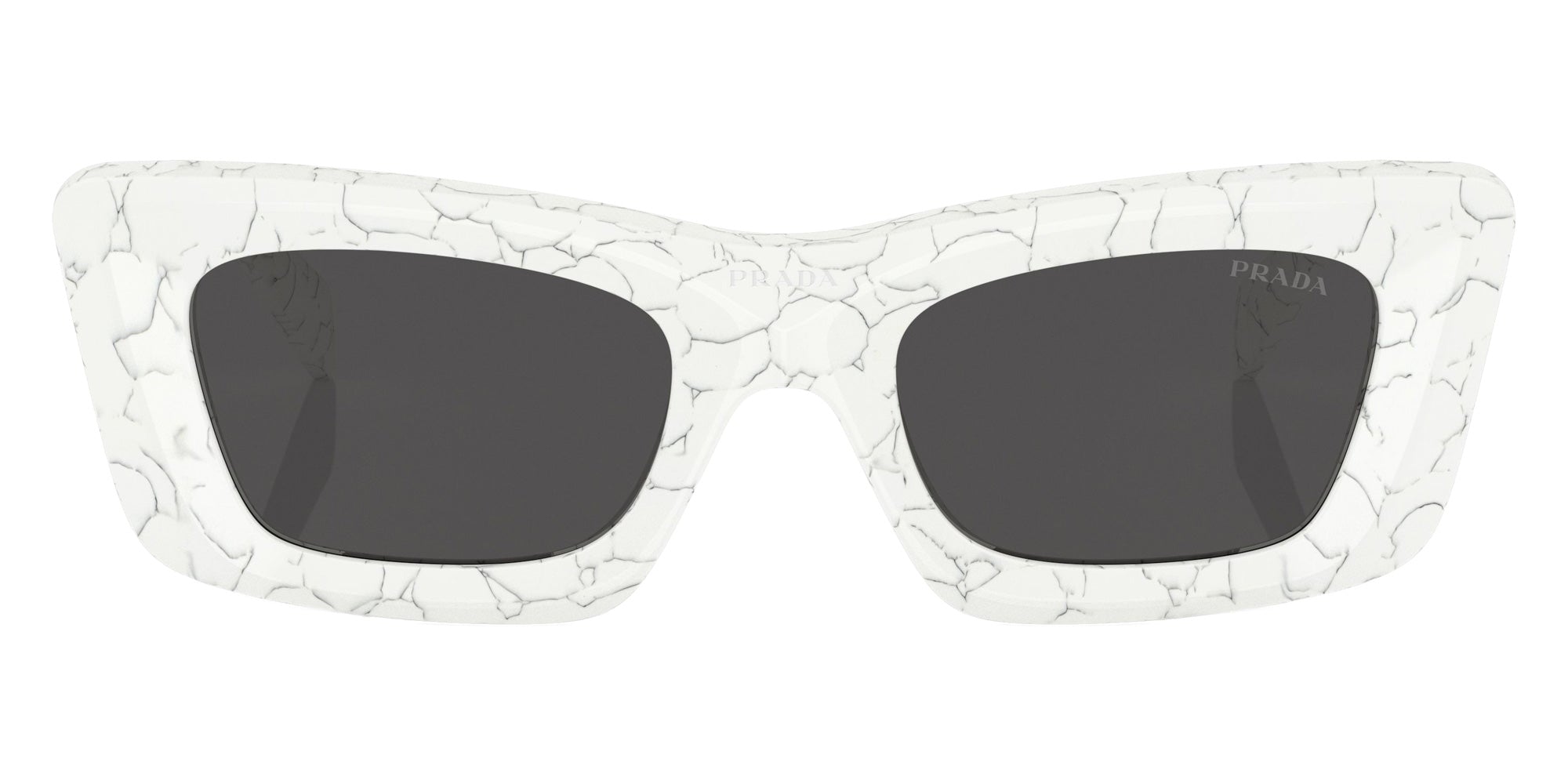Prada PR 13ZS 17D5S0 50 - Matte White Marble / Dark Gray #id:pr13zs17d5s0_s:100100