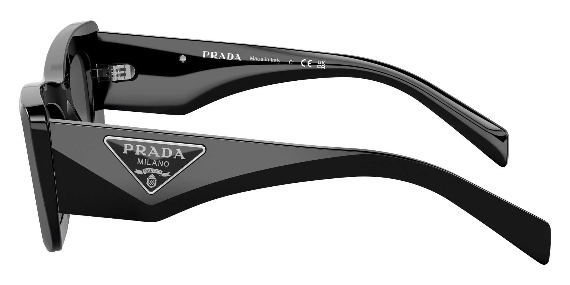 Prada PR 13ZSF 1AB5S0 52 - Black / Dark Gray #id:pr13zsf1ab5s0_s:100110