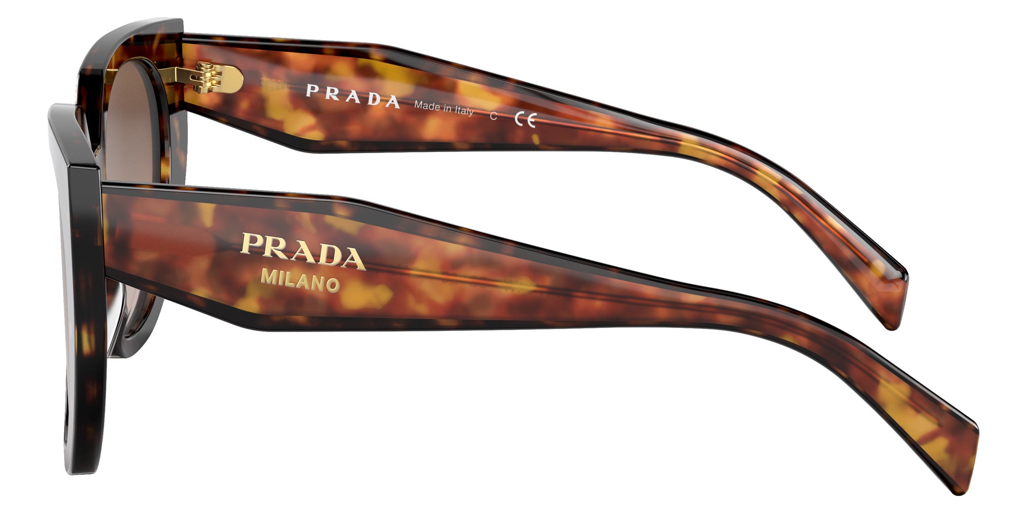 Prada PR 14WS 2AU6S1 52 - Tortoise / Brown Gradient #id:pr14ws2au6s1_s:100110