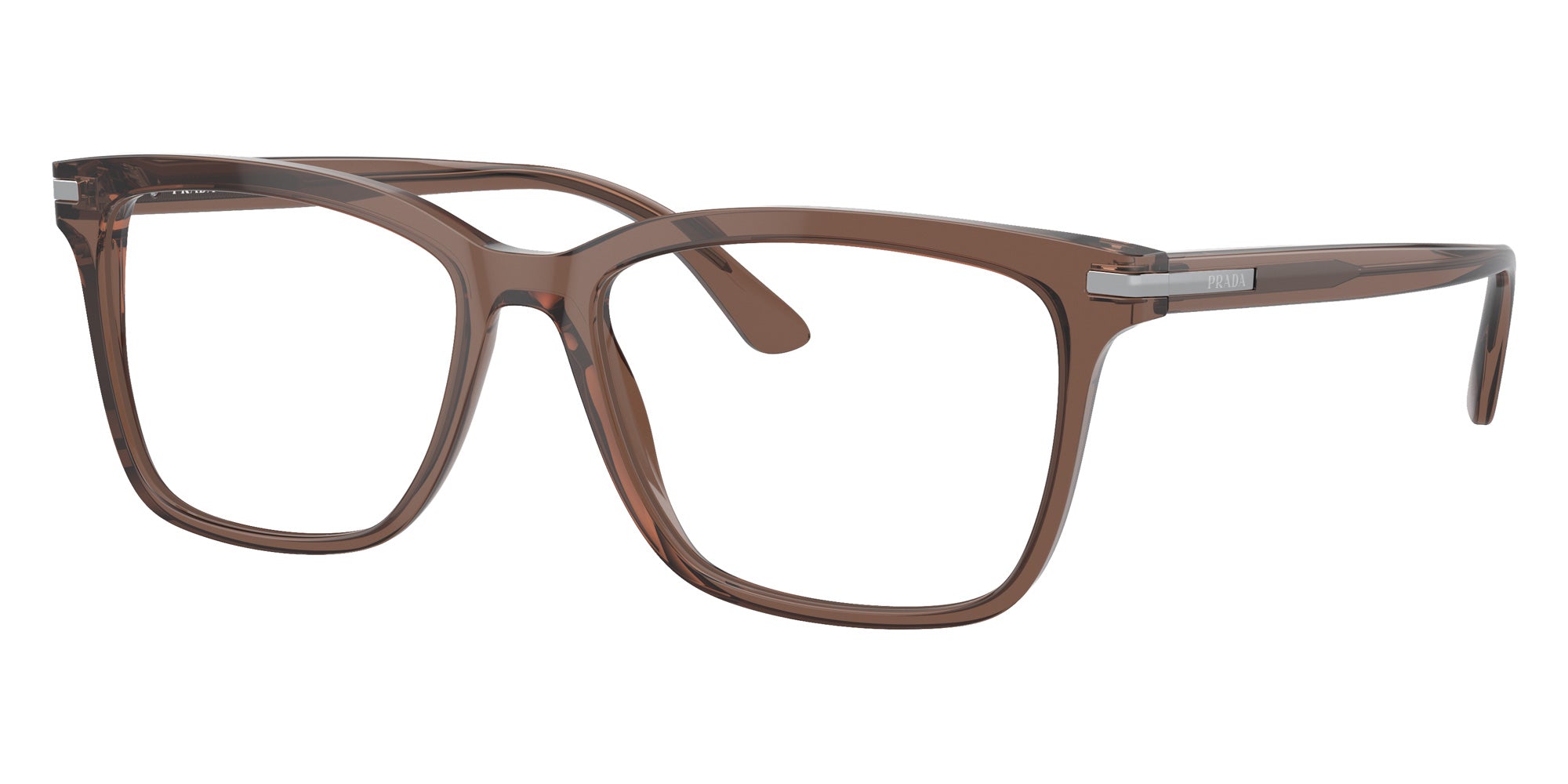 Prada PR 14WV 17O1O1 54 - Brown Transparent #id:pr14wv17o1o1_s:100105