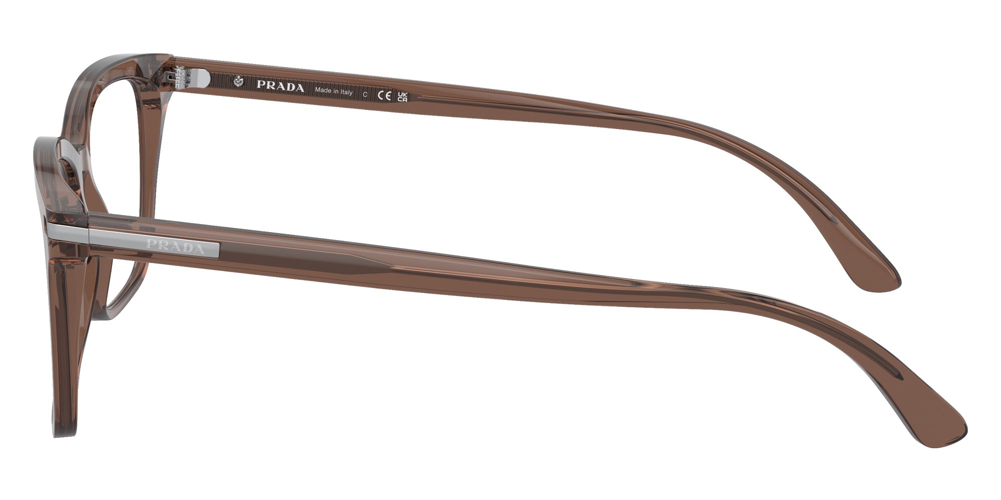 Prada PR 14WV 17O1O1 54 - Brown Transparent #id:pr14wv17o1o1_s:100110