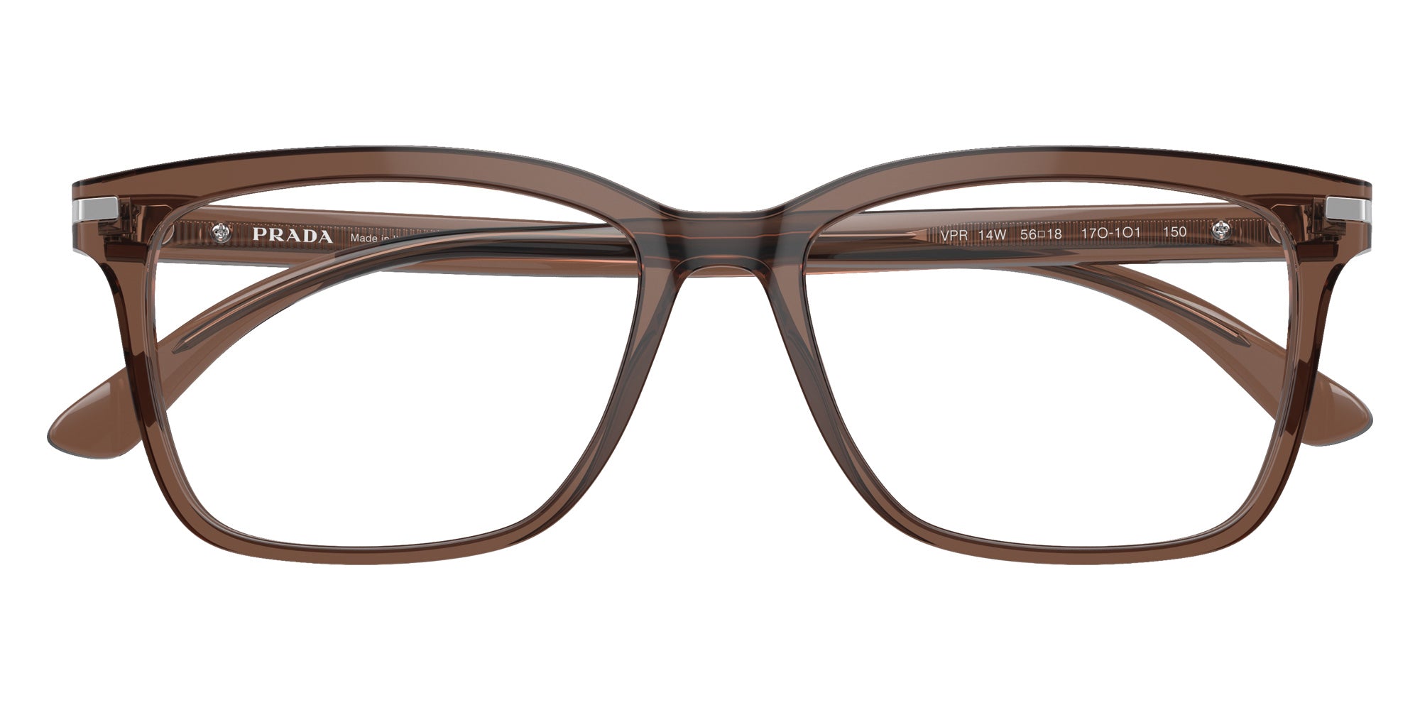 Prada PR 14WV 17O1O1 54 - Brown Transparent #id:pr14wv17o1o1_s:100120