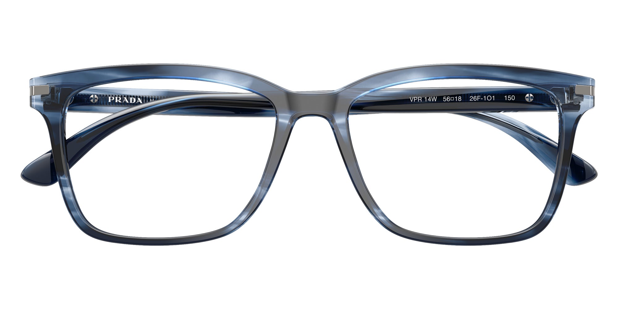 Prada PR 14WV 26F1O1 56 - Blu Striato #id:pr14wv26f1o1_s:104120