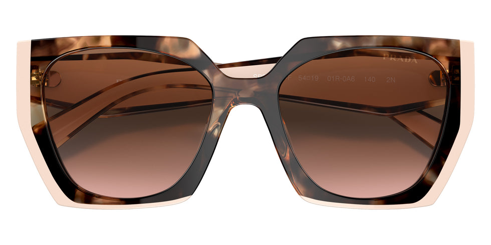 Prada PR 15WSF 01R0A6 55 - Tortoise Caramel/Powder / Brown Gradient #id:pr15wsf01r0a6_s:100120