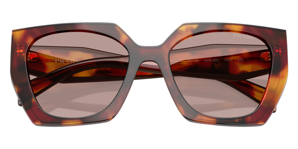 Prada PR 15WSF 22A20I 55 - Poppy Tortoise / Light Purple Brown #id:pr15wsf22a20i_s:102120