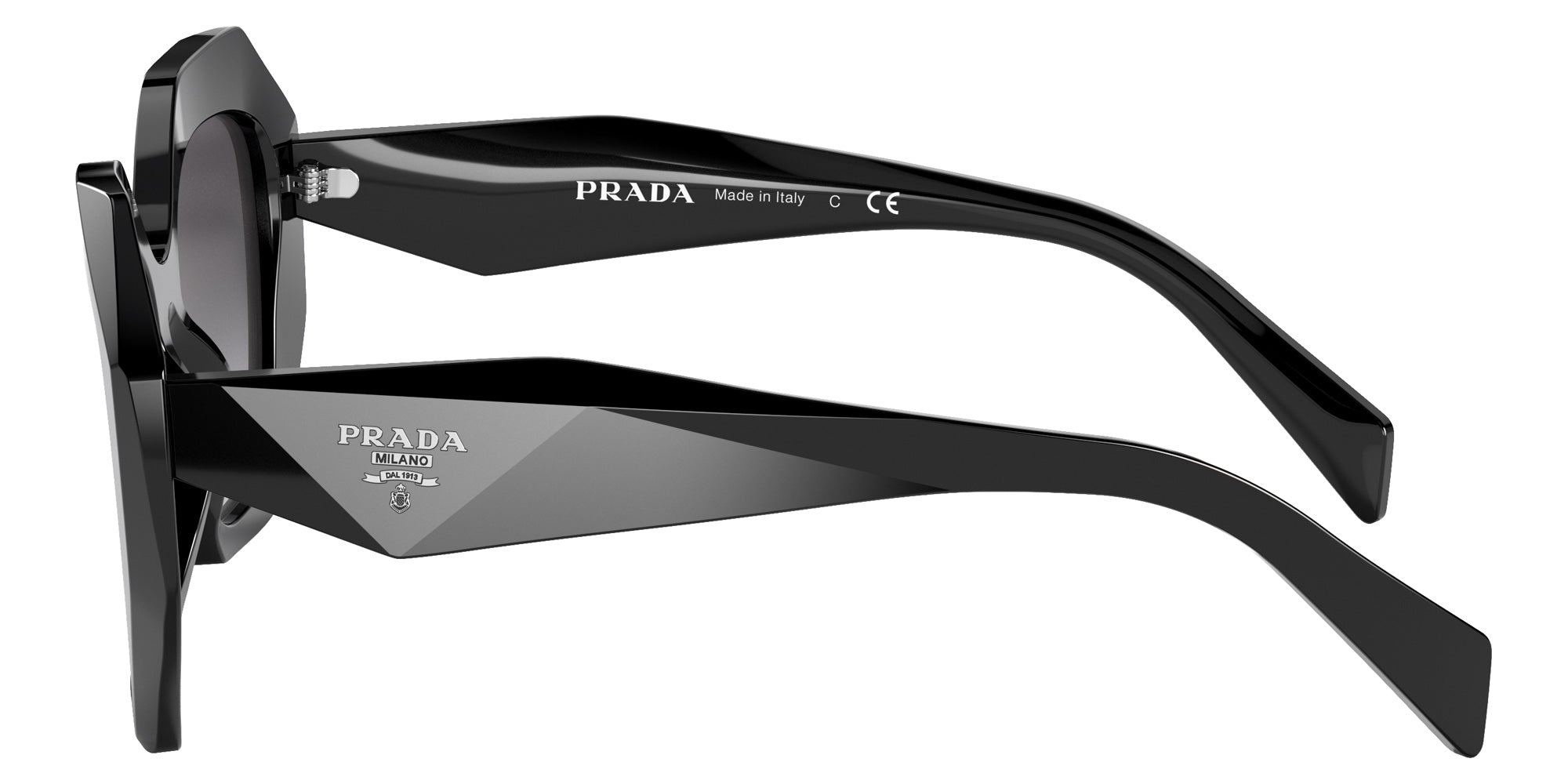 Prada PR 16WSF 1AB5D1 53 - Black / Gray Gradient #id:pr16wsf1ab5d1_s:100110
