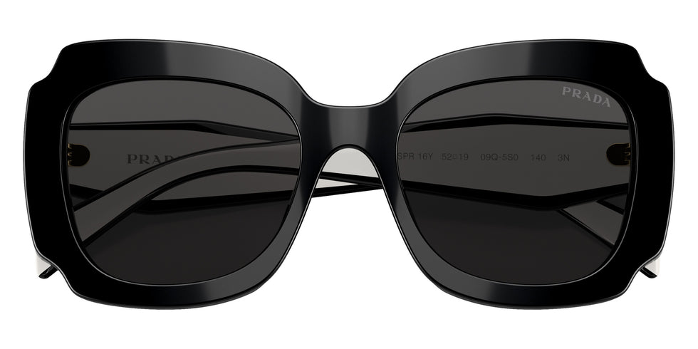 Prada PR 16YS 09Q5S0 52 - Black / Dark Gray #id:pr16ys09q5s0_s:102120