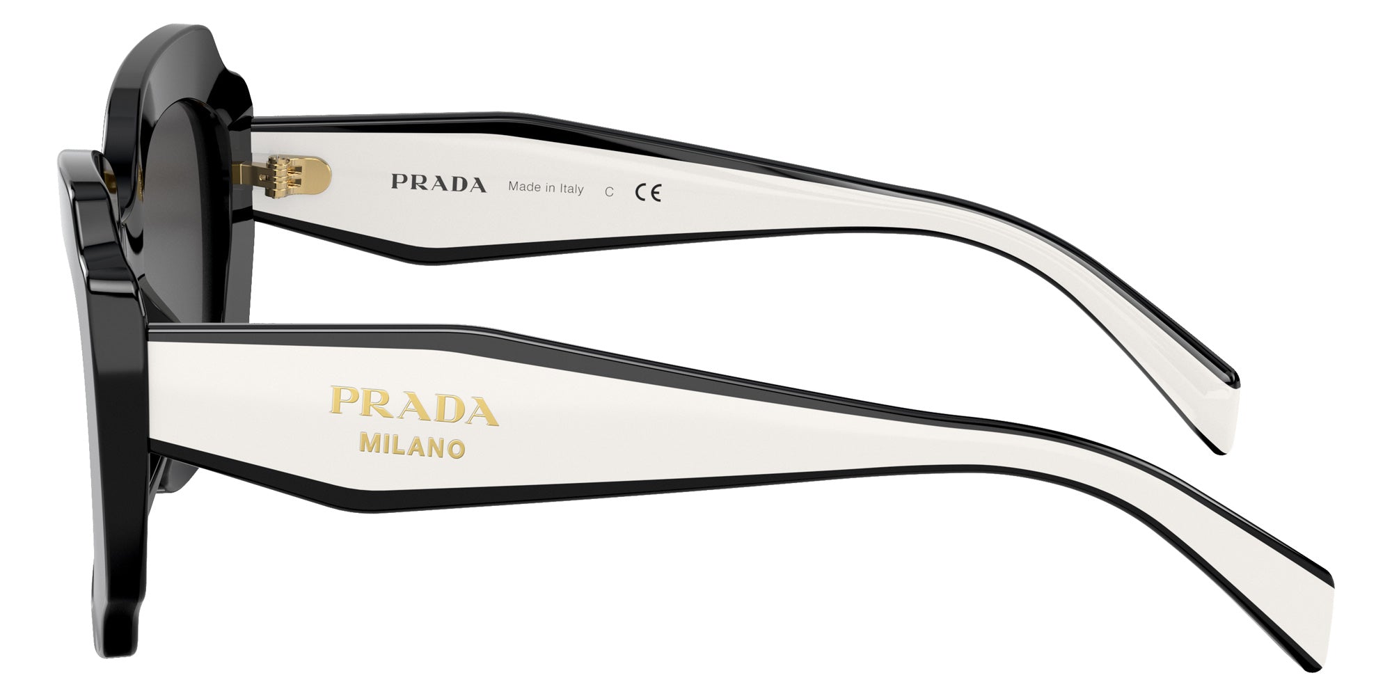 Prada PR 16YSF 09Q5S0 54 - Black / Dark Gray #id:pr16ysf09q5s0_s:100110