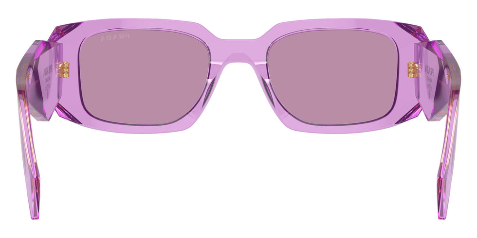 Prada PR 17WSF 13R07Q 51 - Transparent Amethyst / Dark Violet Mirrored Silver Int #id:pr17wsf13r07q_s:100115