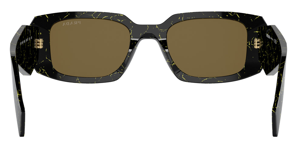 Prada PR 17WSF 19D01T 51 - Black/Yellow Marble / Dark Brown #id:pr17wsf19d01t_s:102115