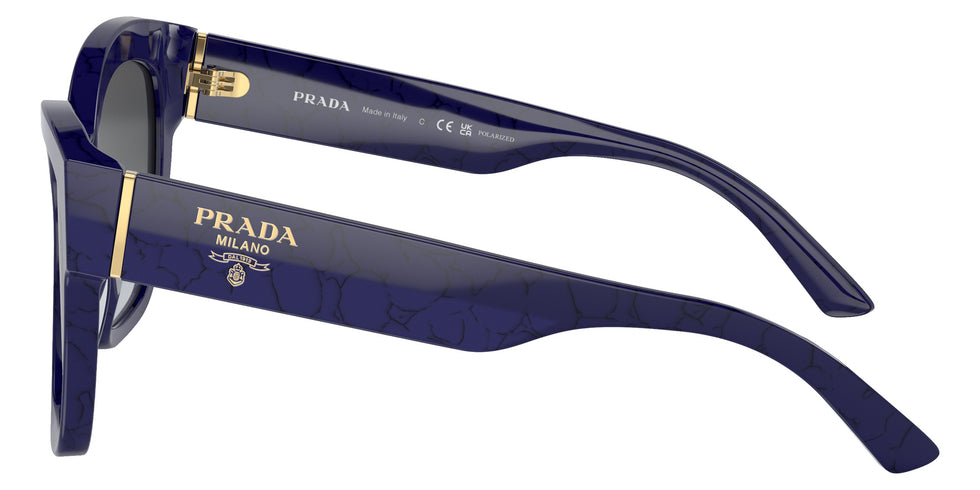 Prada PR 17ZS 18D5W1 54 - Baltic Marble / Polarized Gray Gradient #id:pr17zs18d5w1_s:102110