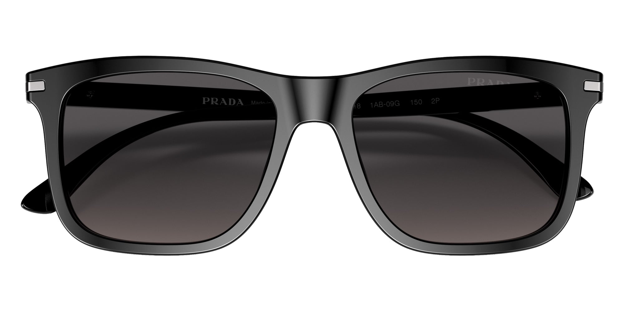 Prada PR 18WS 1AB09G 56 - Black / Polarized Gray Gradient #id:pr18ws1ab09g_s:100120