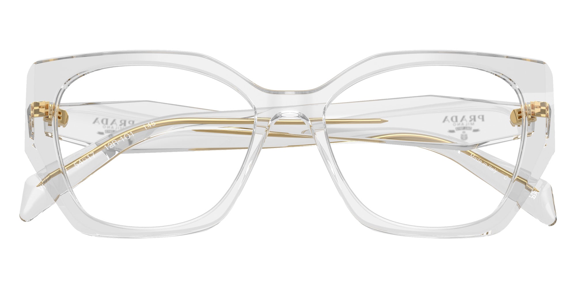 Prada PR 18WV 12R1O1 52 - Transparent Gray #id:pr18wv12r1o1_s:102120