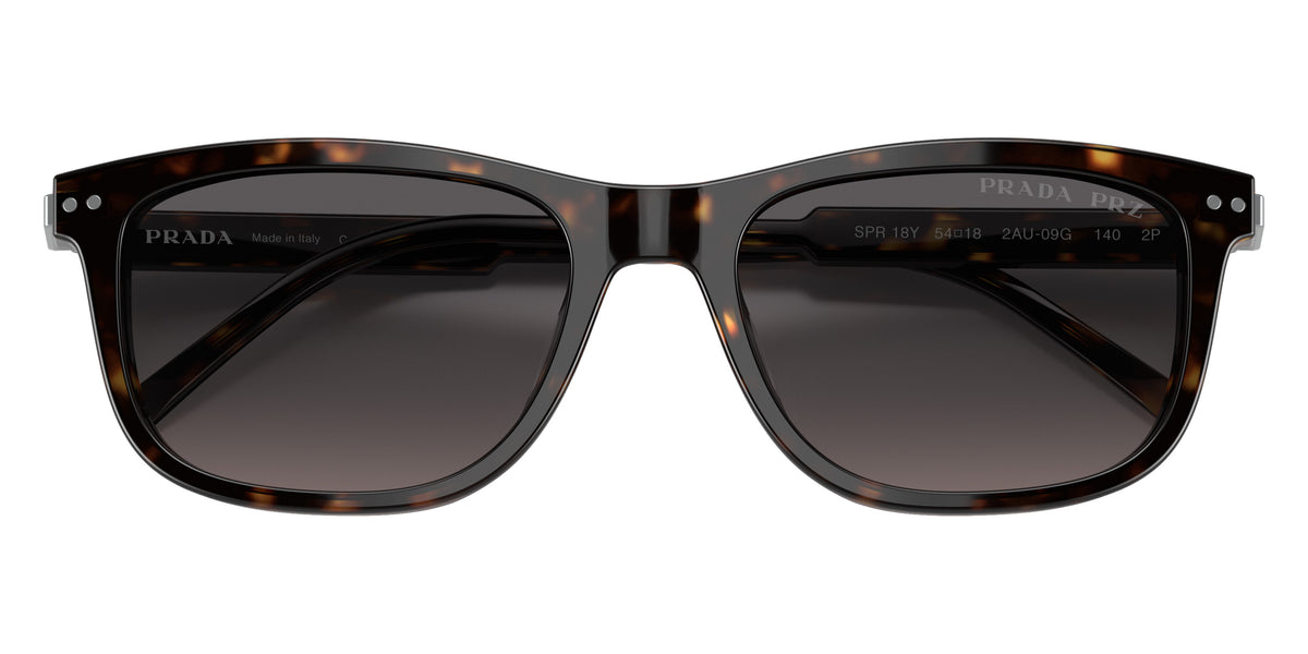 Prada PR 18YS 2AU09G 54 - Havana / Polarized Gray Gradient #id:pr18ys2au09g_s:100120