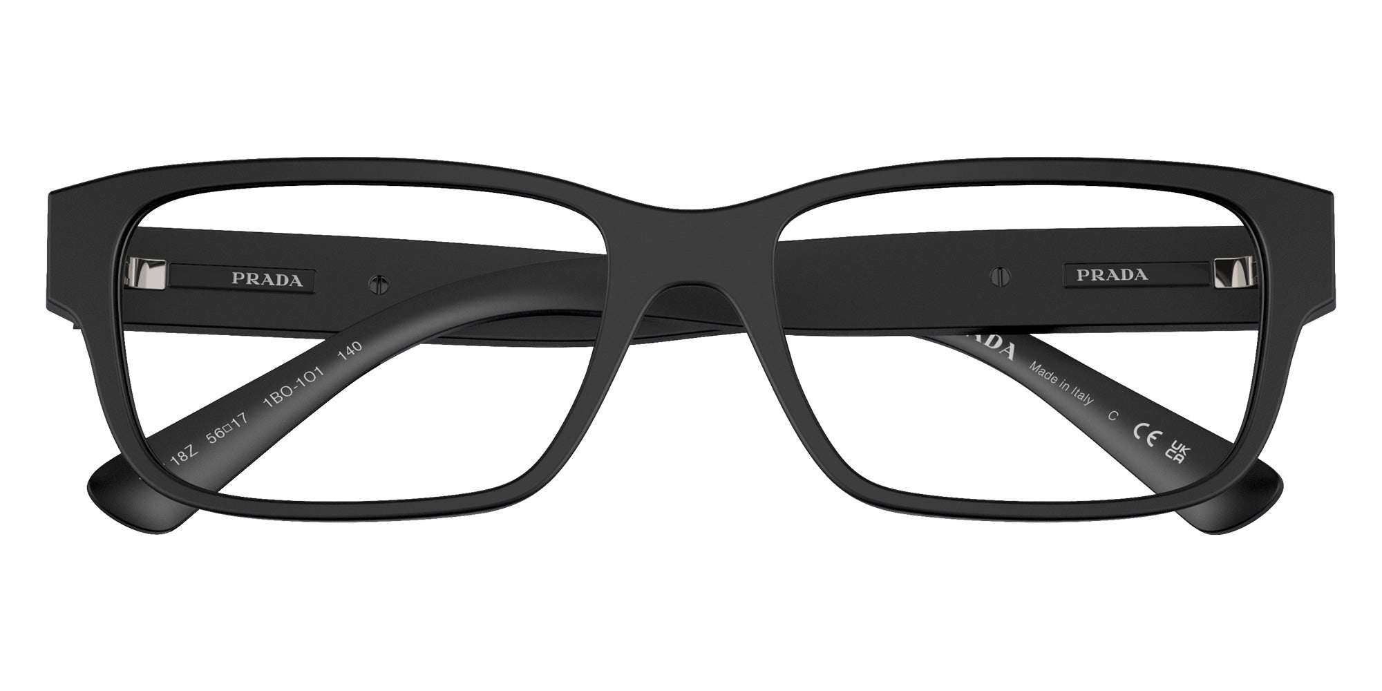 Prada PR 18ZV 1BO1O1 56 - Matte Black #id:pr18zv1bo1o1_s:100120