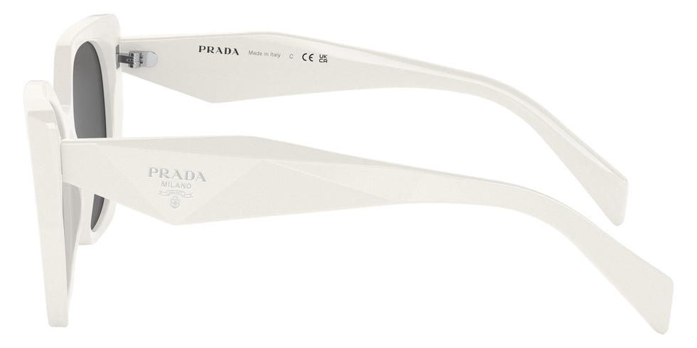 Prada PR 19ZS 1425S0 55 - Talc / Dark Gray #id:pr19zs1425s0_s:100110
