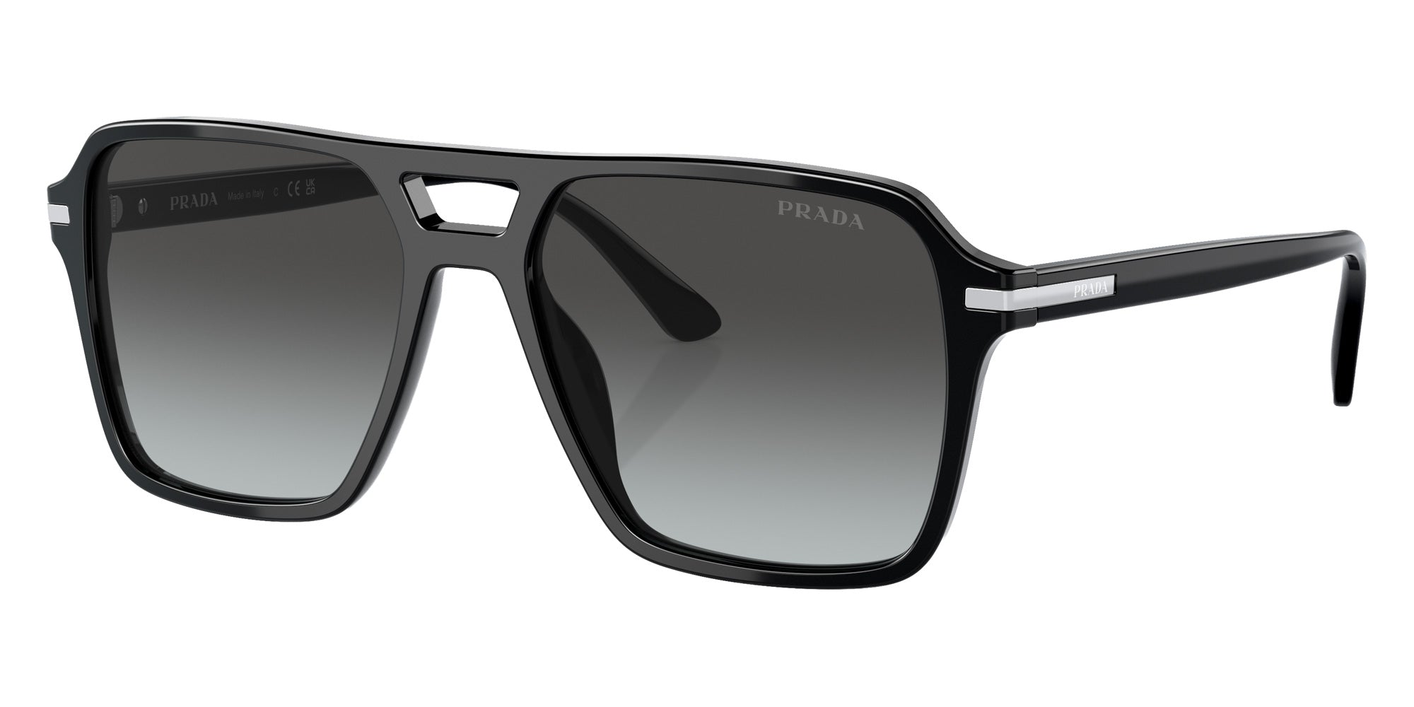 Prada PR 20YS 1AB06T 55 - Black / Gray #id:pr20ys1ab06t_s:100105